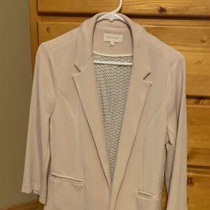 Cream Blazer 3/4 Sleeves